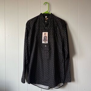 Wahmaker Western Wear Ringer Striped Shirt